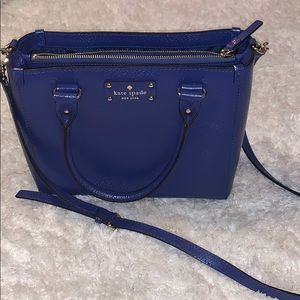 Blue Kate Spade Purse. Like new!